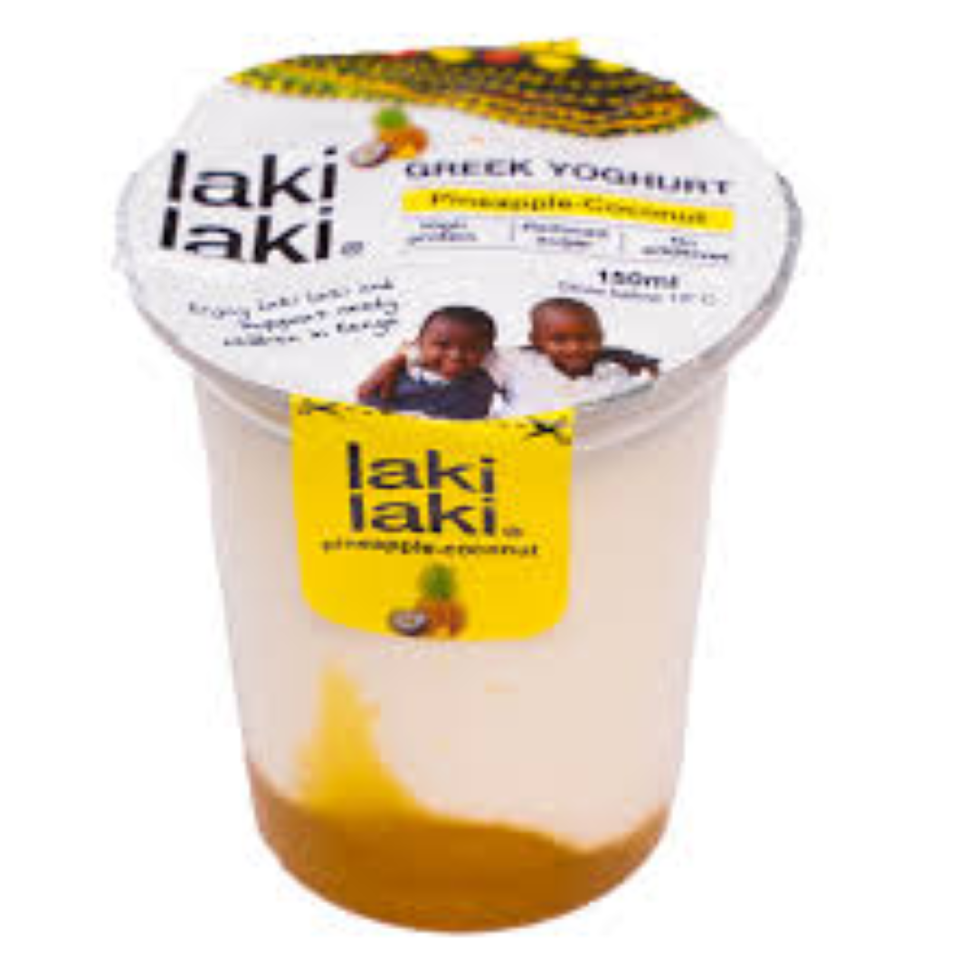LAKI LAKI 150ML GREEK P/APPLE COCONUT LOW SUGAR